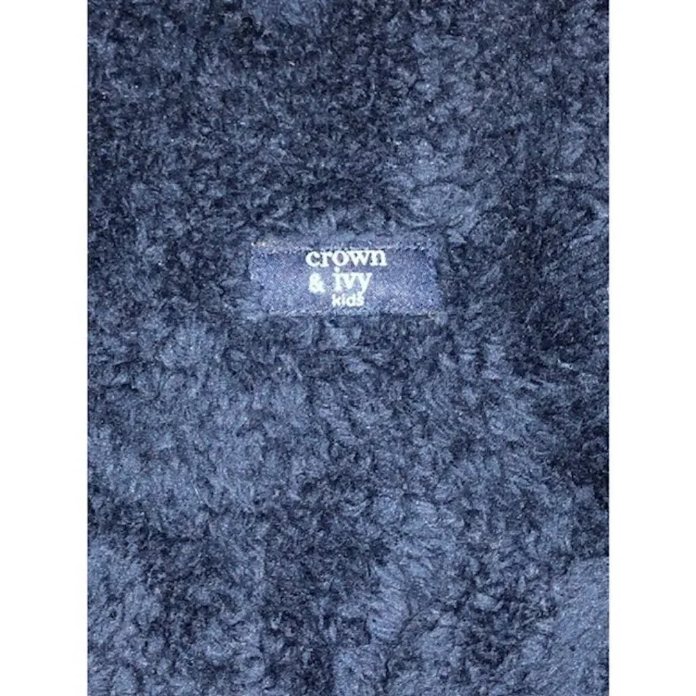 Kids Crown and Ivy Sherpa Hoodie